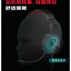 漫步者（EDIFIER）HECATE G1pro USB7.1声道游戏耳机电竞耳麦头戴式电脑办公麦克风耳机带线控